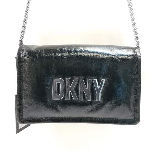 DKNY Maggie Met Clutch Black image number 1