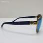 AUTHENTICATED TORY BURCH TY6051 BLUE GRADIENT AVIATORS SIZE 60x14 image number 5