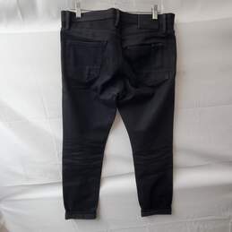 RGT Stanton Slim Straight Black Denim Jeans Size 30 alternative image