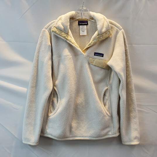 Patagonia 1/4 Button Fleece Pullover Sweater Women's Size S image number 1