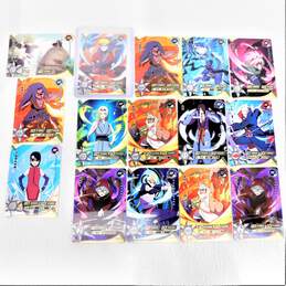 Naruto TCG 2007 Assorted Lot of 15 3-D Lenticular Hyper Rare Cards