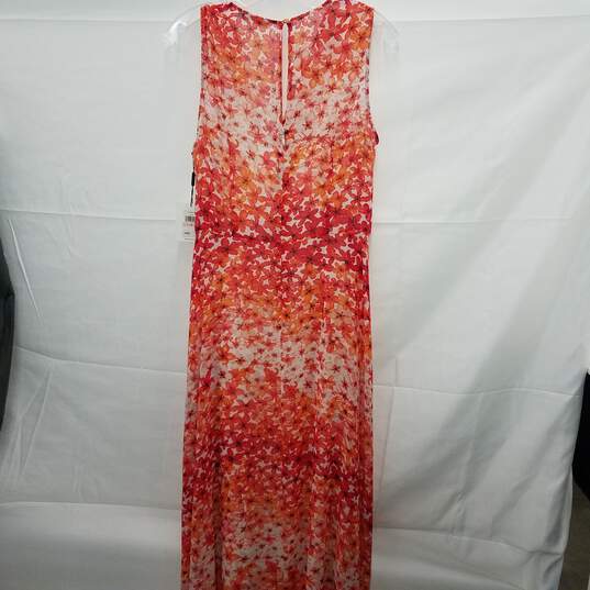 Womens Floral Calvin Klein Maxi Dress - Tags On Size 10 image number 1