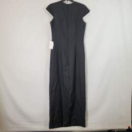 Jordan Women Black Bedazzled Maxi Dress 11/12 NWT alternative image