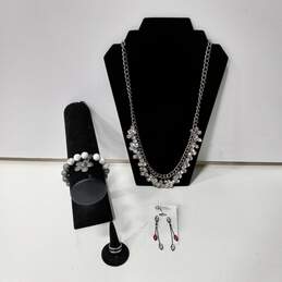 Bundle of Silver Fashion Jewelry