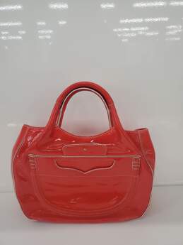 KATE SPADE ♠️ Pretty Penny Red padded leather hand bag Used