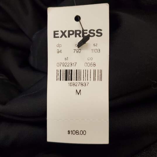 Express Women Black Sequin Mini Dress SZ M NWT image number 4