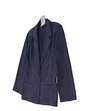 Vintage Womens Blue Long Sleeve Collared Blazer Suit Jacket Size 12 image number 2