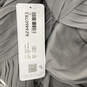 NWT Womens Gray Sleeveless V-Neck Back Zip Bridesmaid Maxi Dress Size 10 image number 6