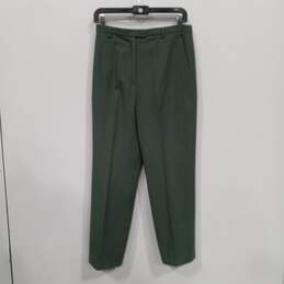 Pendleton Women's Green Virgin Wool Dress Pants Size 10