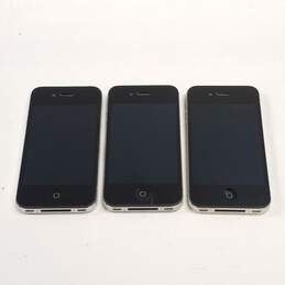 Apple iPhone 4s (A1387 & A1332) - Lot of 3 (For Parts)