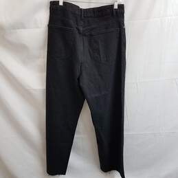 ASOS Design Cropped Straight Leg Jean in Black Size 32x32 NEW alternative image