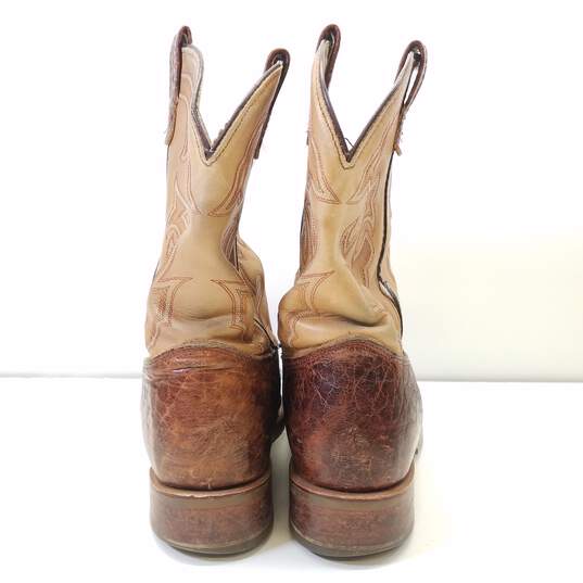 Double-H DH4305 Graham Brown Leather Western Boots Men's Size 13 2EE image number 4