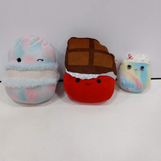 Bundle of Three Assorted Squishmallows Plush Toys image number 1