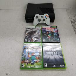 Microsoft Xbox 360 Slim 4GB Console Bundle Controller & Games #9