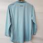 Patagonia Baby Blue LS 1/2 Zip Pullover Shirt Women's XL image number 2
