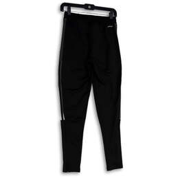 Womens Black Aeroready Tiro Elastic Waist Activewear Track Pants Size XS alternative image