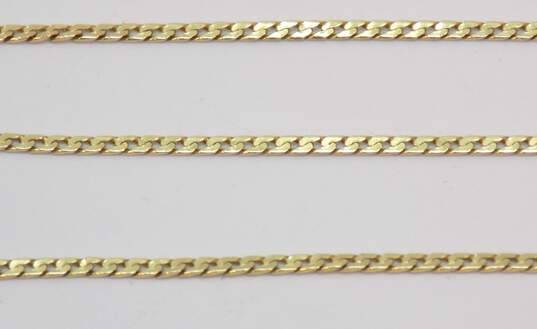 14K Yellow Gold Chain Necklace for Repair 2.2g image number 1