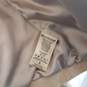 Blank NYC beige genuine leather jacket with silver hardware S image number 3