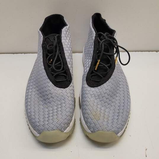 Jordan Future Premium Metallic Silver Men's Athletic Shoes Size 14 image number 1
