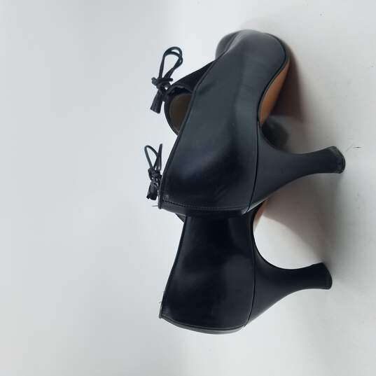 Salvatore Ferragamo Oxford Shoes Women's Sz 7.5AA Black image number 4