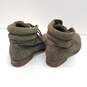 Steve Madden Maecie Olive Green Suede Lace Up Ankle Boots Women's Size 8.5 M image number 4