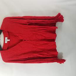 & Other Stories Red Blouse 4
