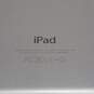 Apple iPad Model: A1475 Air Silver Tone w/Brown Leather Case image number 3