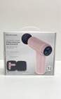 Brookstone LCD Touch Screen Percussion Massager Pink image number 1