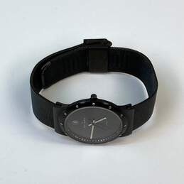 Designer Skagen Denmark 530lTMB Black Titanium Round Quartz Analog Wristwatch alternative image