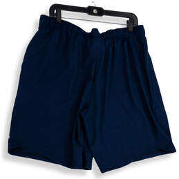 NWT Mens Blue Elastic Waist Pockets Pull-On Athletic Shorts Size XL alternative image