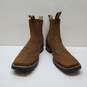Arizona MENS LEATHER COWBOY Rodeo Square Toe Boots Sz 9 image number 2