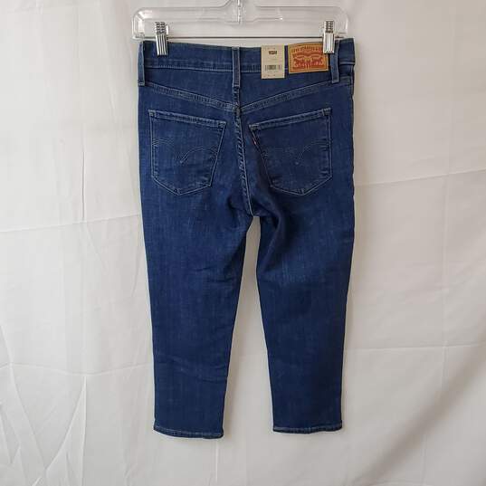Levi Strauss 311 Shaping Skinny Capris Mid Rise Size 26 image number 2