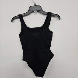 Black Sleeveless Body Suit alternative image