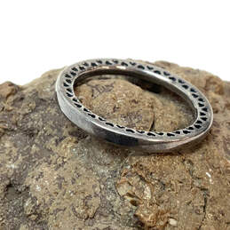 Designer Pandora S925 ALE 54 Sterling Silver Heart Engraved Band Ring