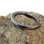 Designer Pandora S925 ALE 54 Sterling Silver Heart Engraved Band Ring image number 1