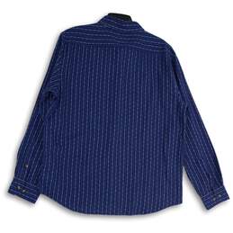 NWT Banana Republic Mens Blue Spread Collar Long Sleeve Button-Up Shirt Size L alternative image