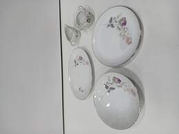 Set of 6 Assorted Vintage Fine China Lori Floral Serving Dishes
