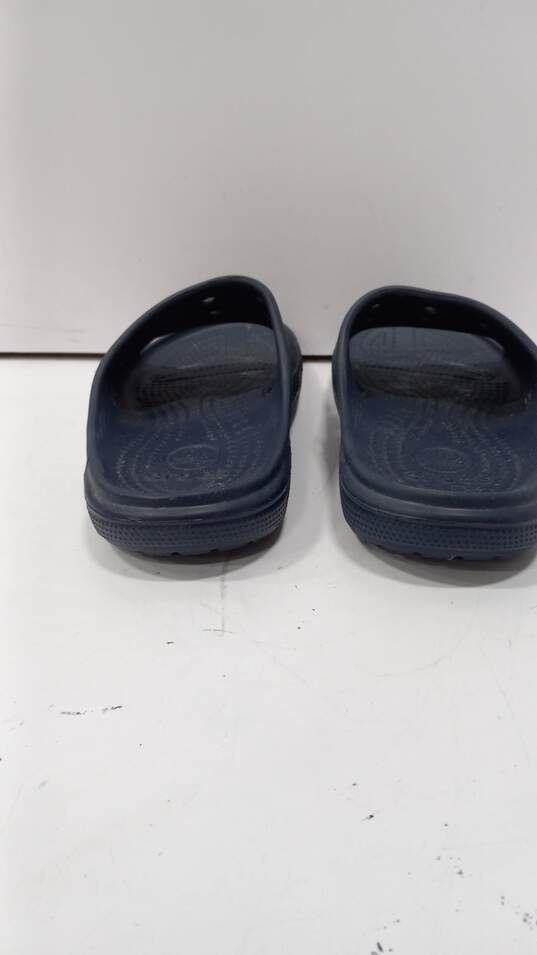 Crocs Men's Blue Flip Flops Size 7 image number 3