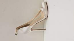 Versace Ivory Strappy Heels Women's size 9 alternative image