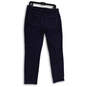 Womens Blue Denim Medium Wash 5-Pocket Design Skinny Leg Jeans Size 10 image number 2