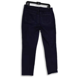 Womens Blue Denim Medium Wash 5-Pocket Design Skinny Leg Jeans Size 10 alternative image