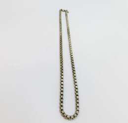 Tiffany & Co. 925 Venetian Link Box Chain Necklace 39.0g alternative image