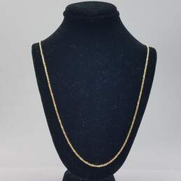 14k Gold Rope 20" Necklace 1.9g