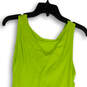 NWT Womens Green Cowl Neck Side Ruched Sleeveless Sheath Dress Size Medium image number 4