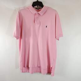 Polo Ralph Lauren Men Pink Polo L
