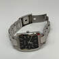Designer Fossil FS4009 Silver-Tone Stainless Steel Black Dial Analog Watch image number 2