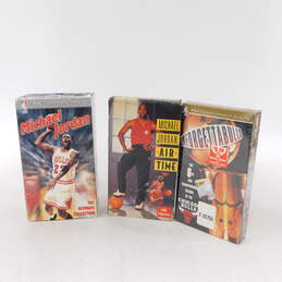 Assorted Vintage Michael Jordan NBA VHS Tapes