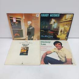 Vintage Bundle of Ten Assorted Vinyl Records alternative image