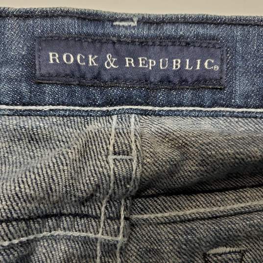 Rock & Republic Blue Jeans Women's 27 image number 4