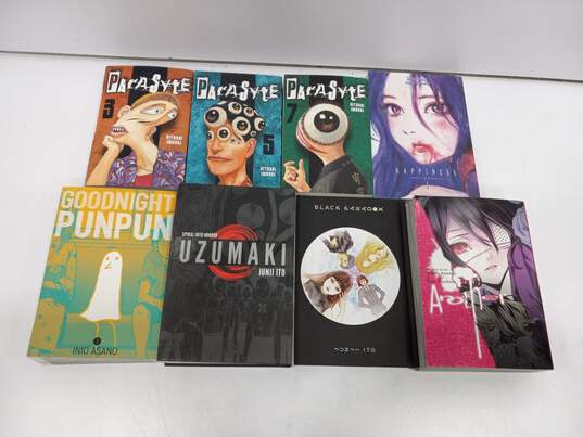 Bundle of 8 Assorted Anime Soft & Hard Cover Books image number 2